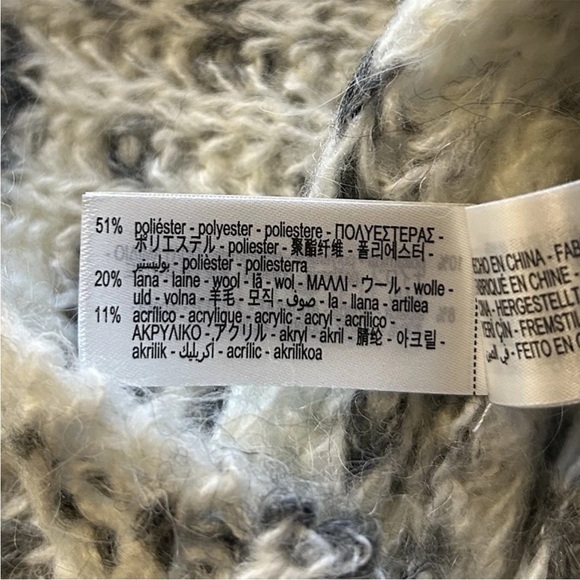 Zara Women's Patterned Knit Sleeveless Turtleneck Sweater Top Size S - NWT $45 - Picture 11 of 13